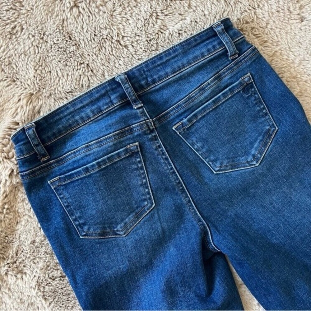 Tractr Blue Skinny Frayed Hem Skinny Jeans Girls SZ 16 - Picture 5 of 12